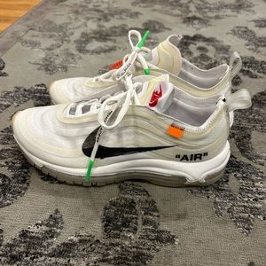 Nike Air Max 97 OG x OFF-WHITE The Ten 2019. Size 8.